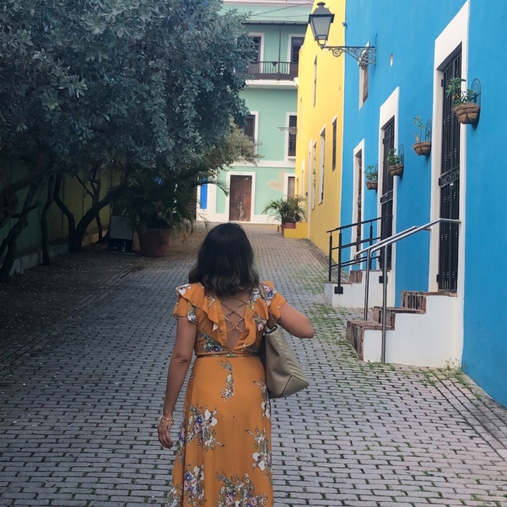 Yellow Maxi Dress
